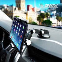 Esoulk Universal Car Holder for Tablet & Smartphone – Versatile, Adjustable, and Built for All Devices.