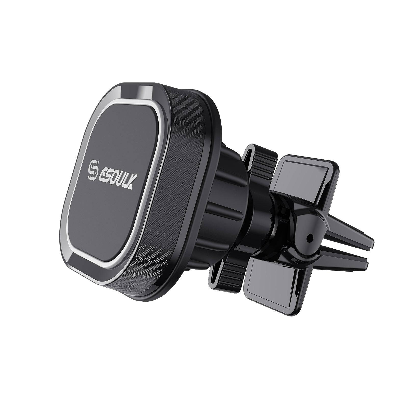 Esoulk Magnet Air Vent Car Holder for iPhone models and Android Devices.