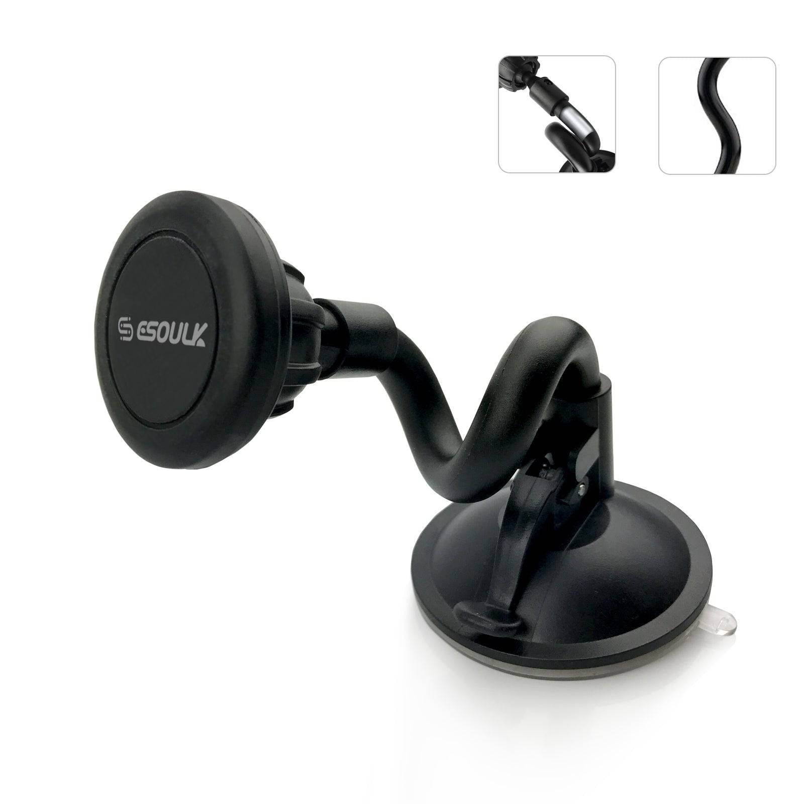 Esoulk Magnetic Phone Holder for Car with Long Arm.
