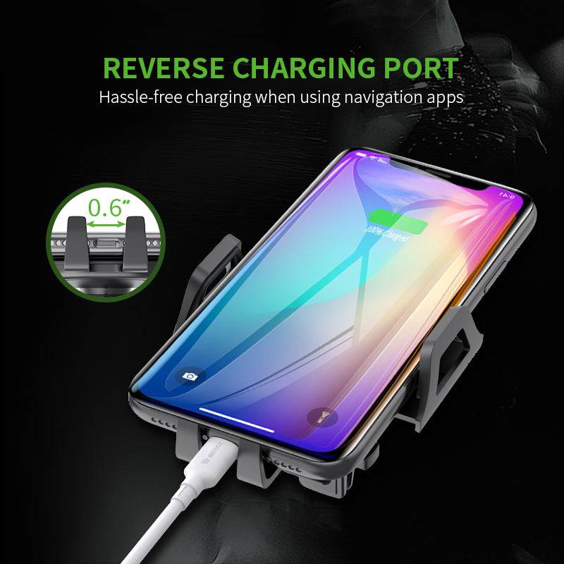 Esoulk Universal Air Vent Car Mount Phone Holder only one touch to lock and release.