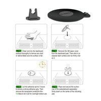 Esoulk Universal Car Mount for smart phones with extended Arm Length 11''.