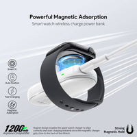 Esoulk Smart Watch Wireless Charger Power Bank | Small Size & High Speed Charging.