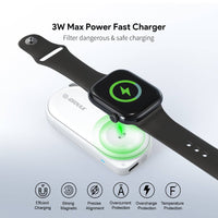 Esoulk Smart Watch Wireless Charger Power Bank | Small Size & High Speed Charging.