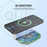 Esoulk 15W Wireless Fast Charger Pro with 5ft Cable.