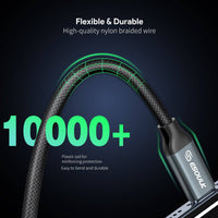 Esoulk 6.6ft 100W USB Type C to Type C Data Sync Cable.