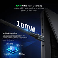 Esoulk 6ft USB C to C Cable.
