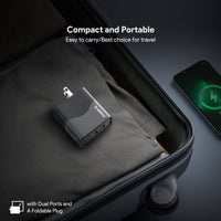 Esoulk 65W Fast Charge Wall Charger Dual USB-C.