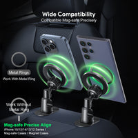 Esoulk Magnetic Car Mount Phone Holder with 360° Rotation.