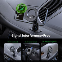 Esoulk Magnetic Car Mount Phone Holder with 360° Rotation.
