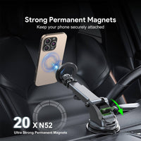 Esoulk Magnetic Bracket Windshield & Dash Mount.