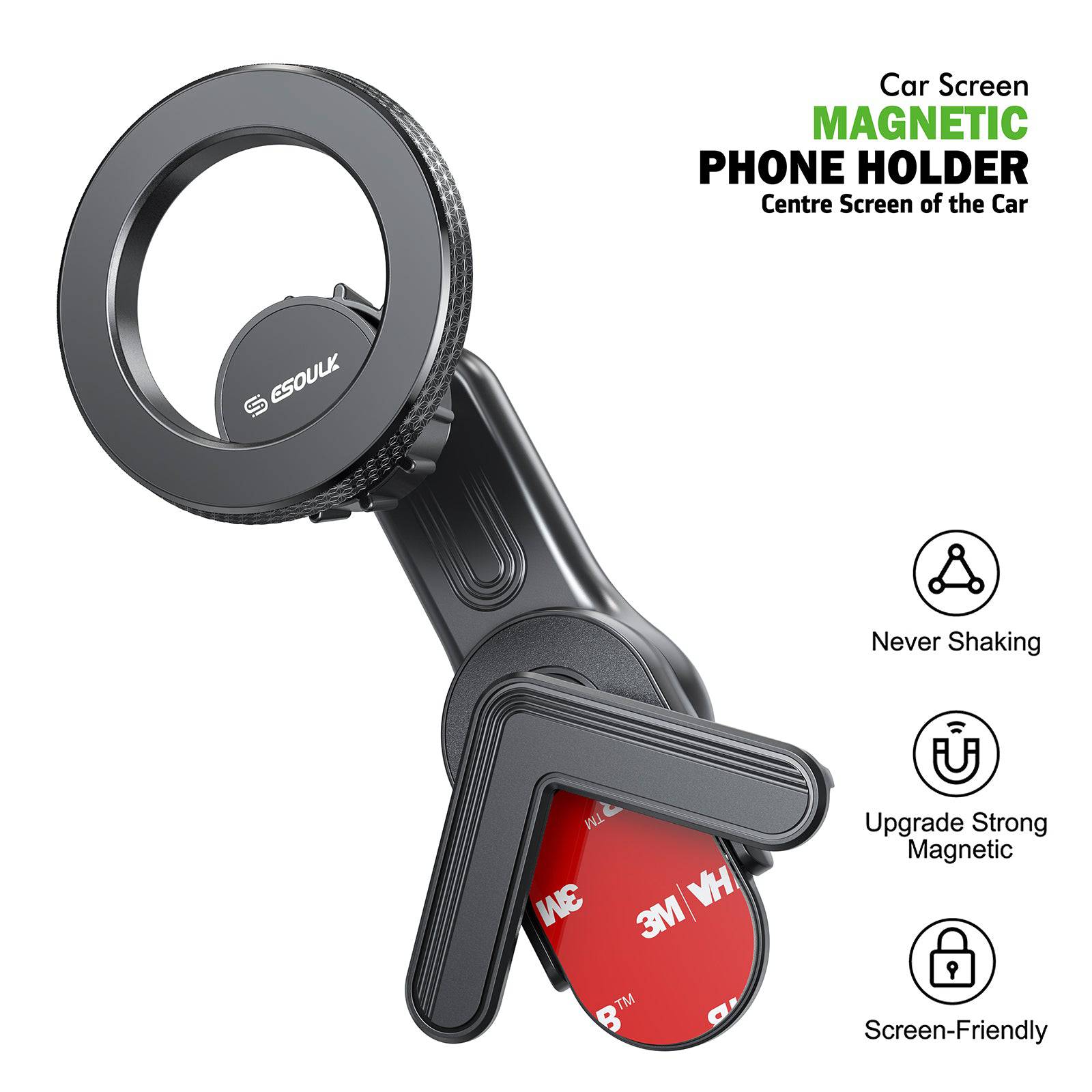 Esoulk Car Screen Magnetic Phone Holder For Tesla.