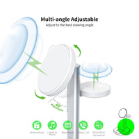 Esoulk 3-IN-1 Magnetic Wireless Fast Charger Stand | Multiple Charging Placement Methods.