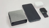 Esoulk 3-In-1 Folding Wireless Charger |  Charging of Phones, Earpods and Smart Watches.