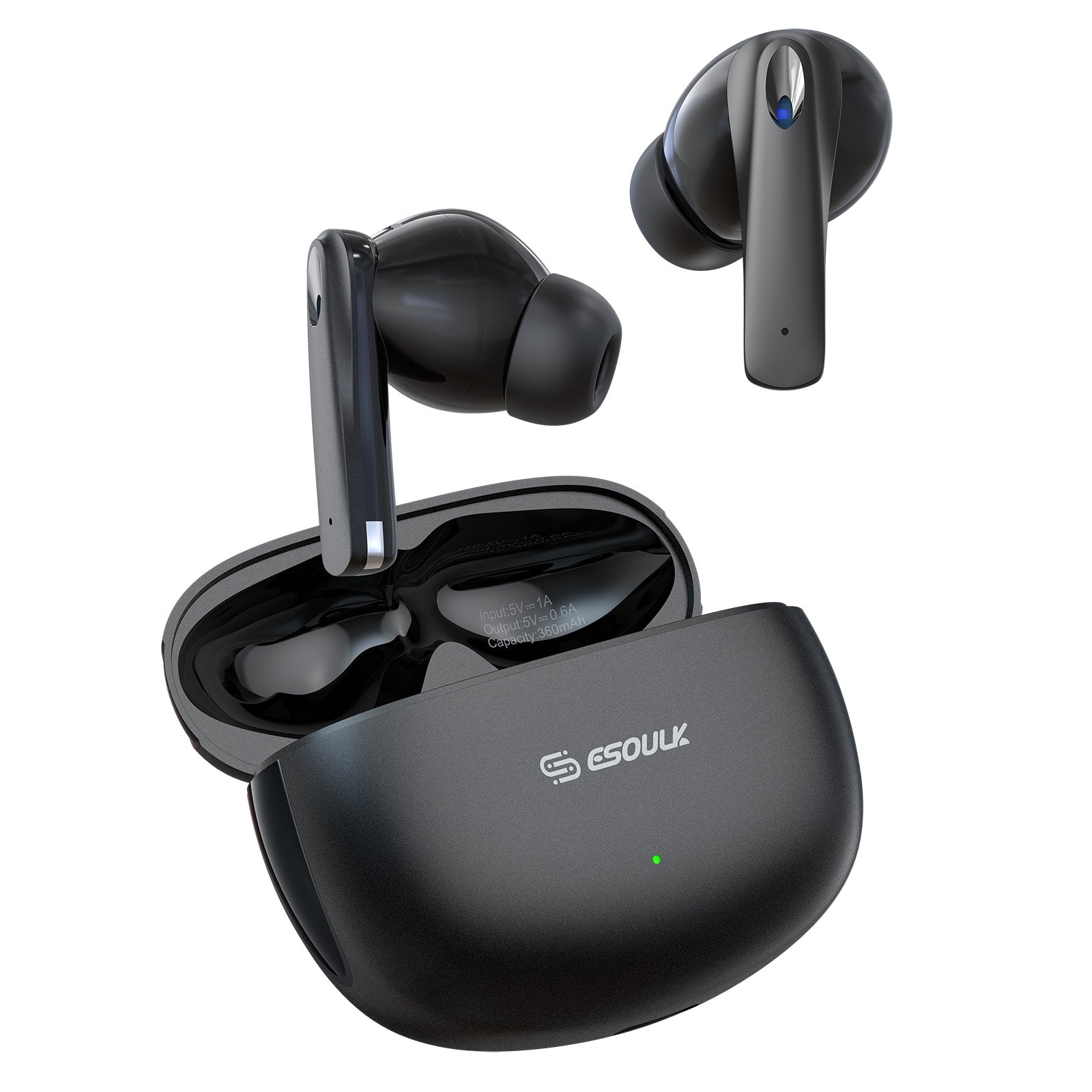 Esoulk Hi-Fi Wireless Earbud Ergonomic Deisgn | Long Standby Time & Customized Sound