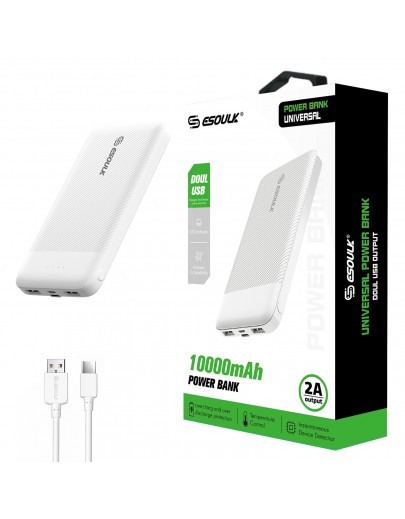 Esoulk 5000mAh Magnetic Wireless Charger / Power Bank (EP31) - Retail  Packaging White